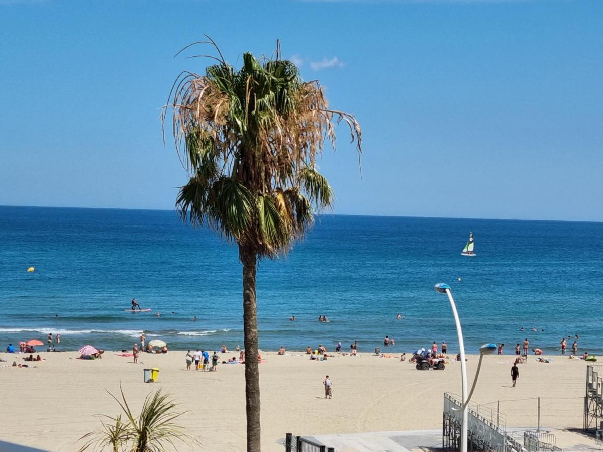 Studio Cosy Climatise Vue Mer Canet Plage 3Etoiles Exterior foto