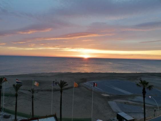 Studio Cosy Climatise Vue Mer Canet Plage 3Etoiles Exterior foto