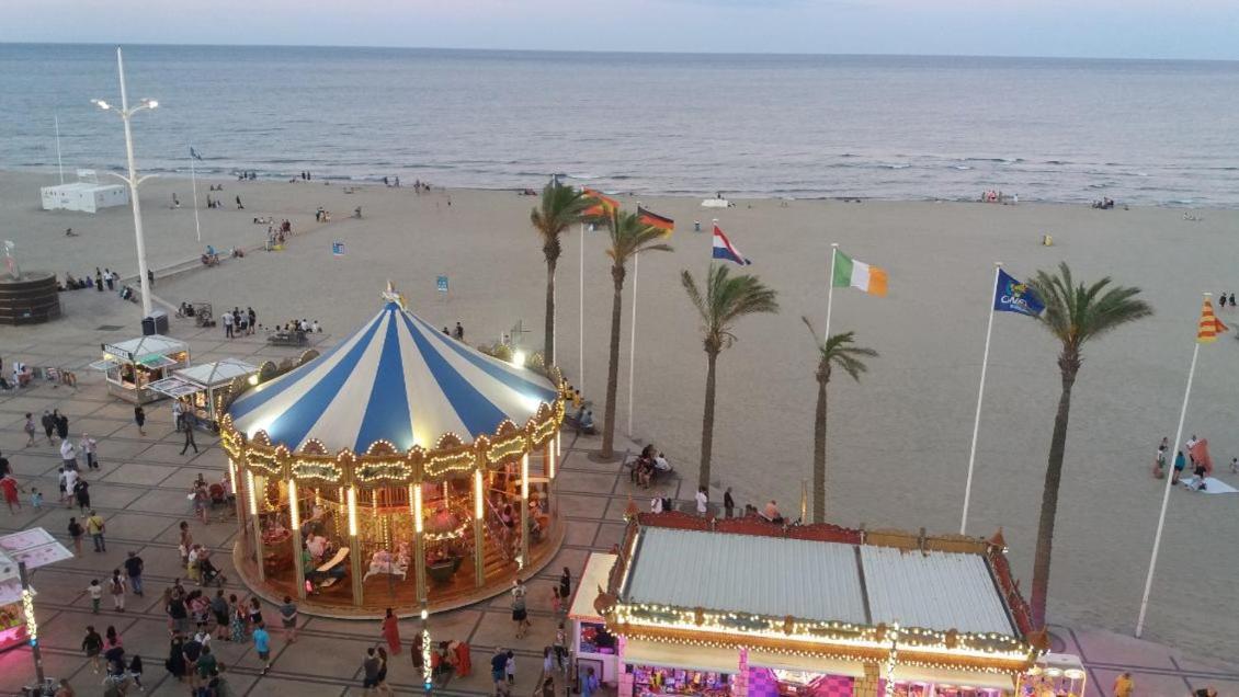 Studio Cosy Climatise Vue Mer Canet Plage 3Etoiles Exterior foto